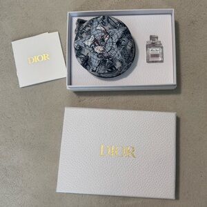 Dior jewelry pouch with mini Dior